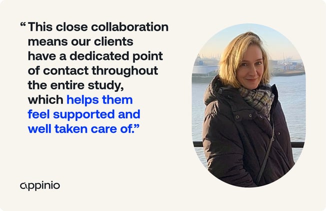 Inside the Role Client Relations at Appinio_Anke_testimonials