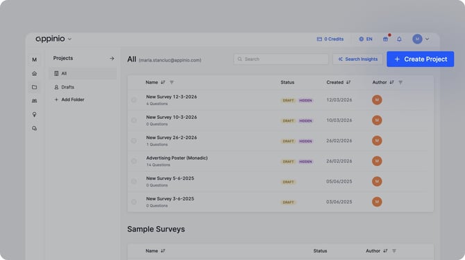 Programming User Guide_Getting started with surveys_02_EN