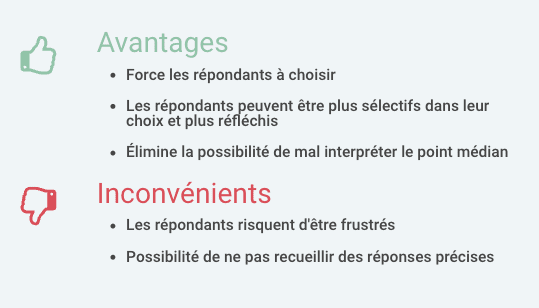 Échelle de satisfaction Likert : quantifier objectivement les sentiments et les attitudes ainsi que les niveaux de consensus.