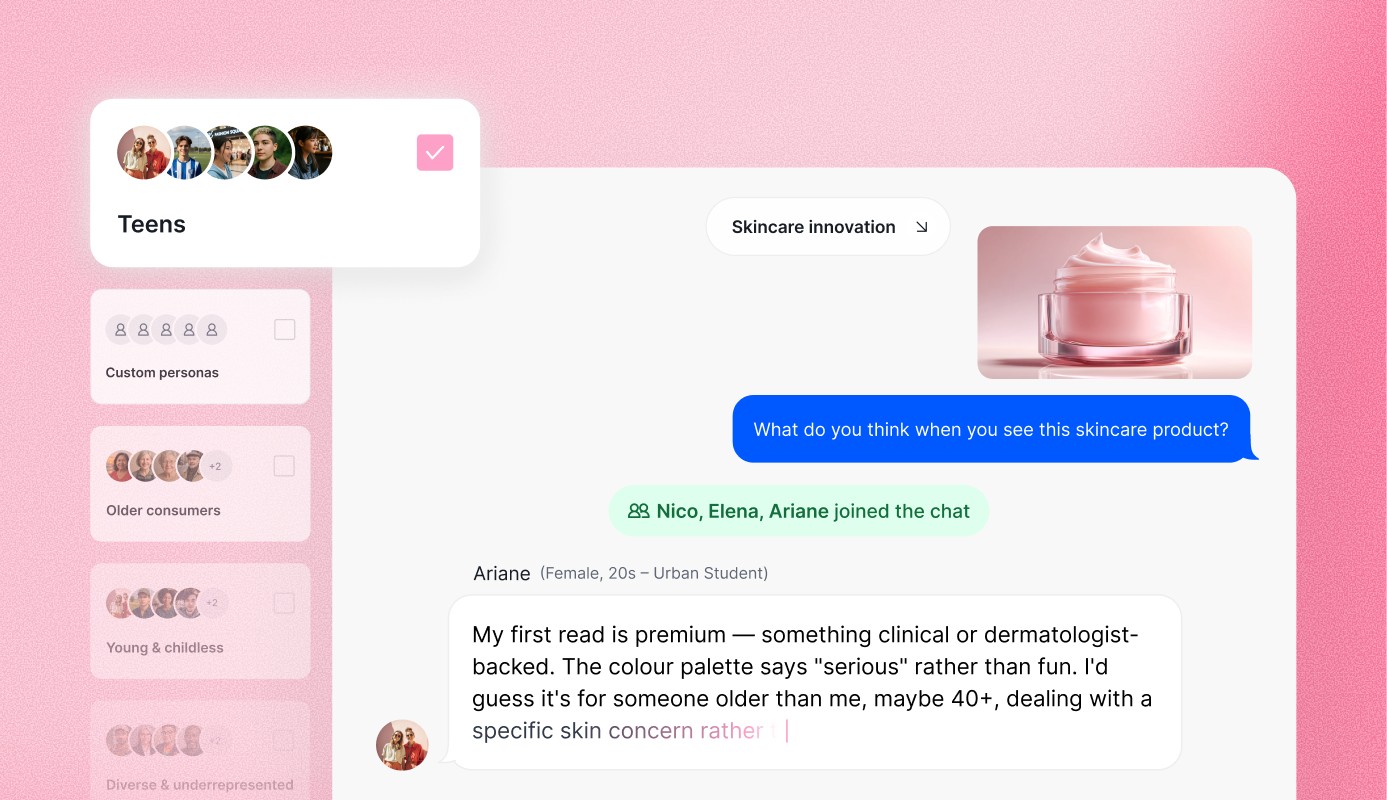 Making the most of synthetic personas
