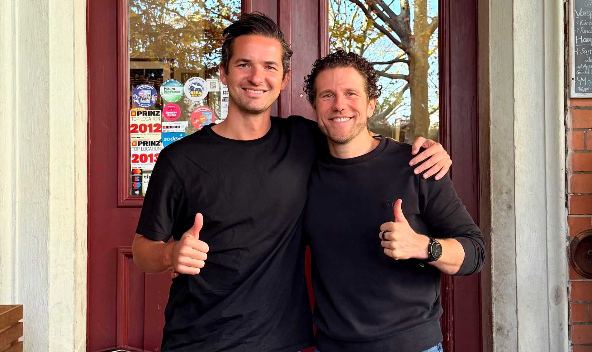 Prof Dr Jan Kemper and Jonathan Kurfess