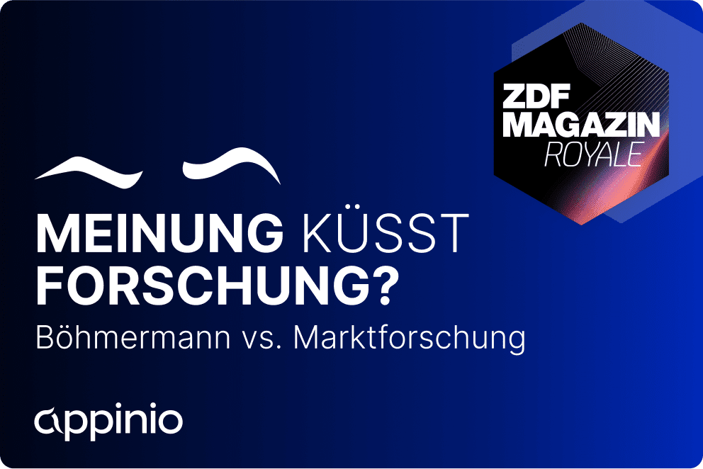 Böhmermann Kritik: Wie sich die Marktforschungsbranche ändern muss | Appinio